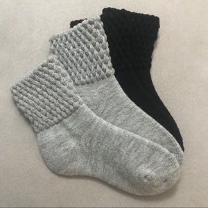 Clark’s Fleece Lined Ankle Socks 2-pairs One Size